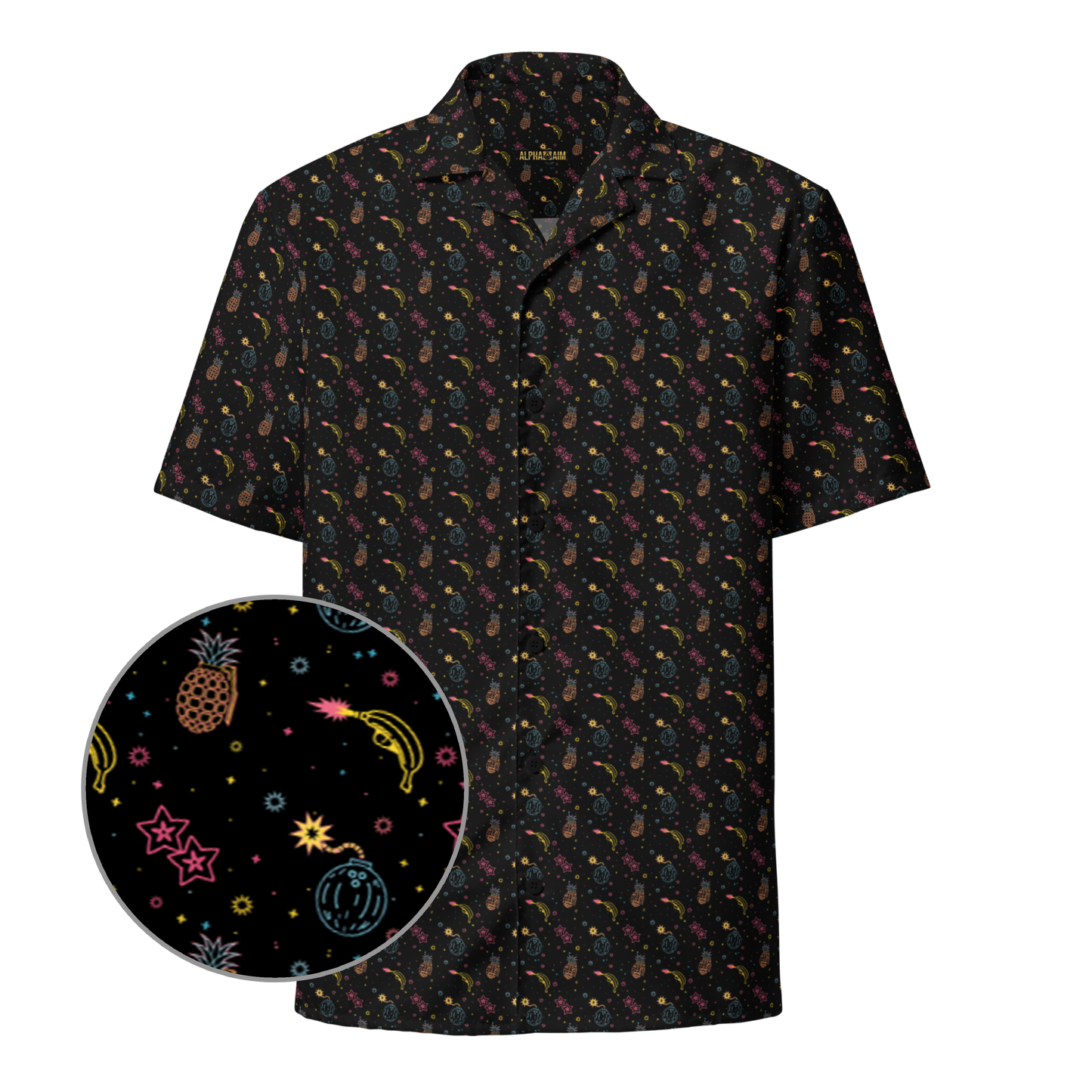 Tropical Thunder Button Up