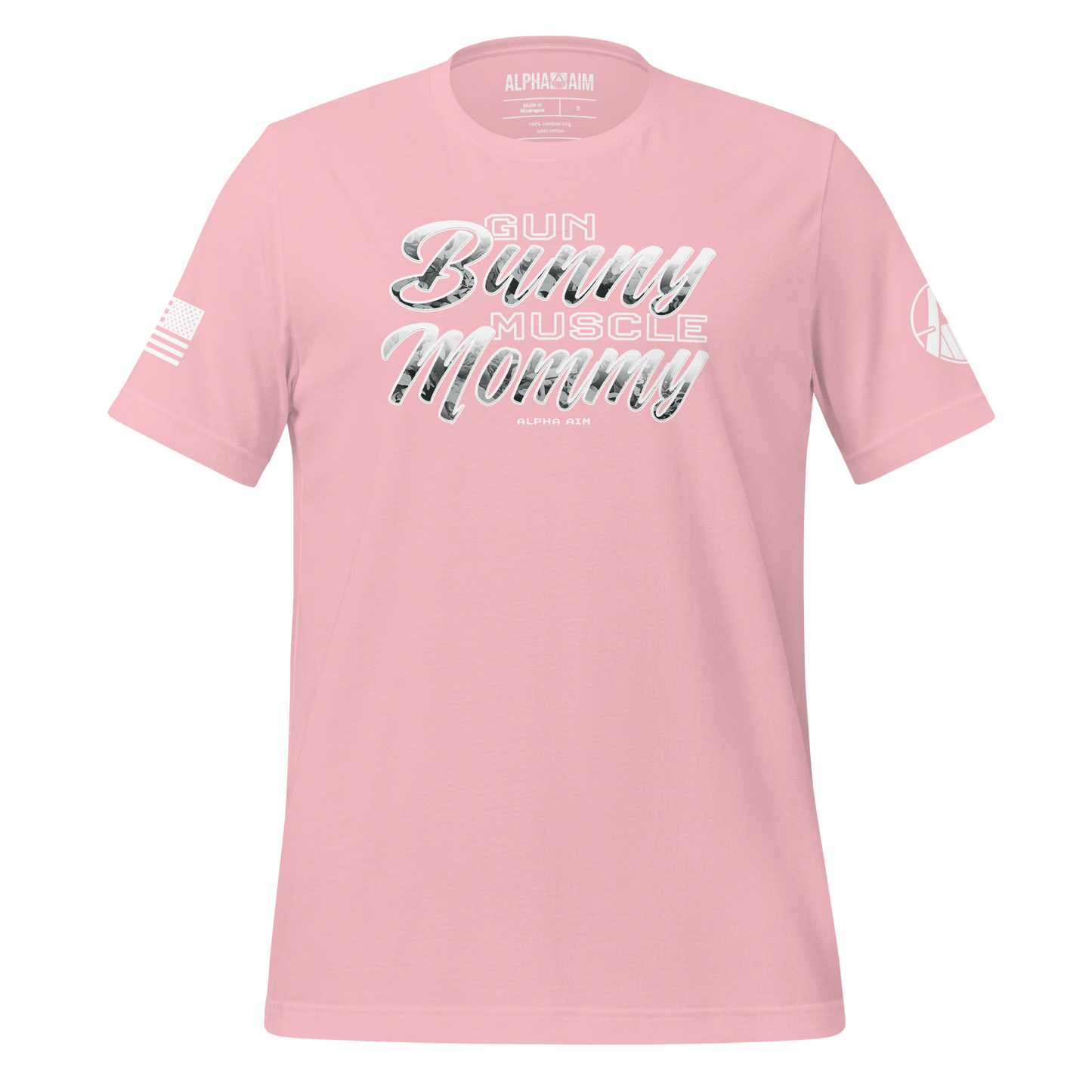Gun Bunny Muscle Mommy Tee