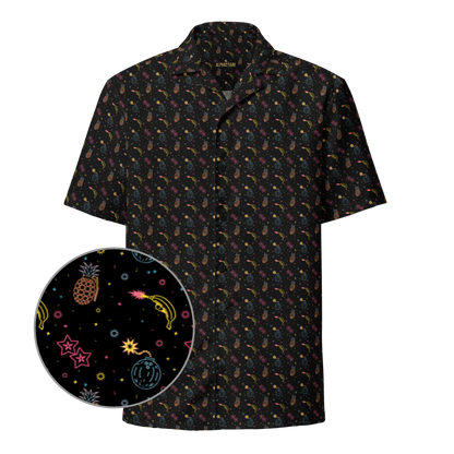 Tropical Thunder Button Up