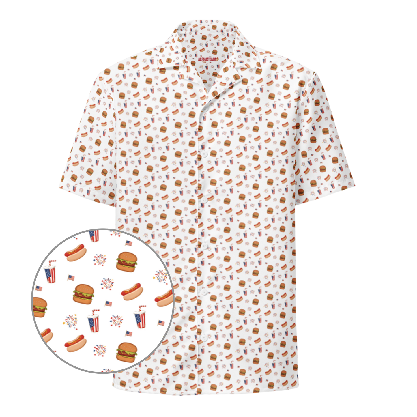 Franks & Fireworks Button Up