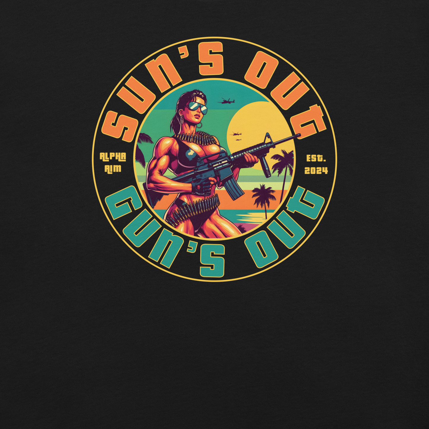 Sun's Out Gun's Out Tee