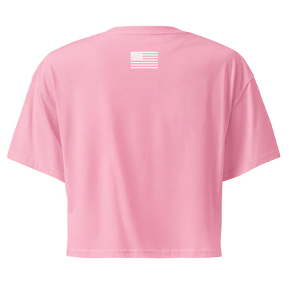 Gun Bunny Muscle Mommy Crop Top