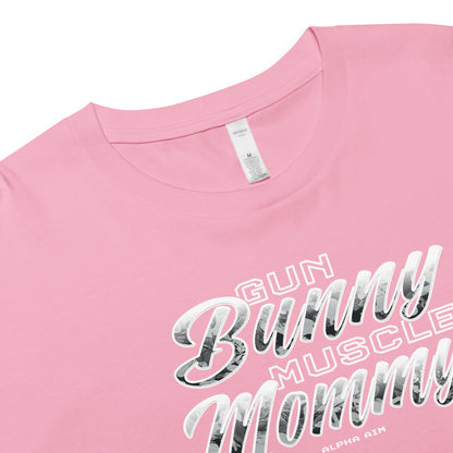 Gun Bunny Muscle Mommy Crop Top